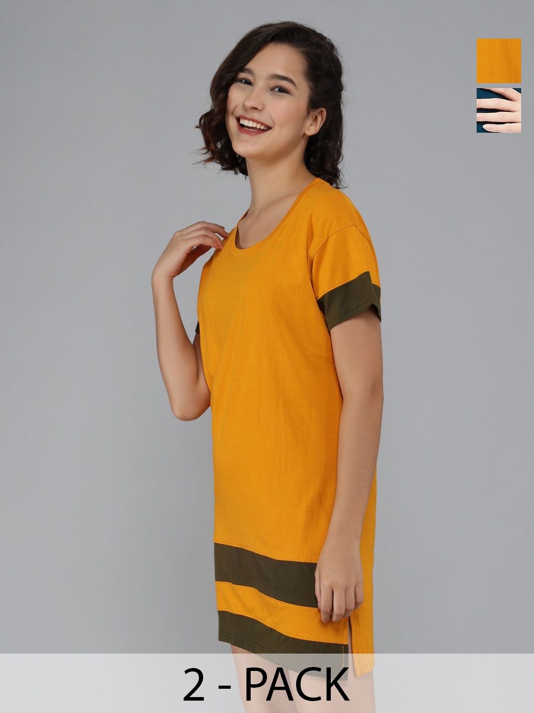 

Dreambe Women 2 Applique T-shirt, Multi