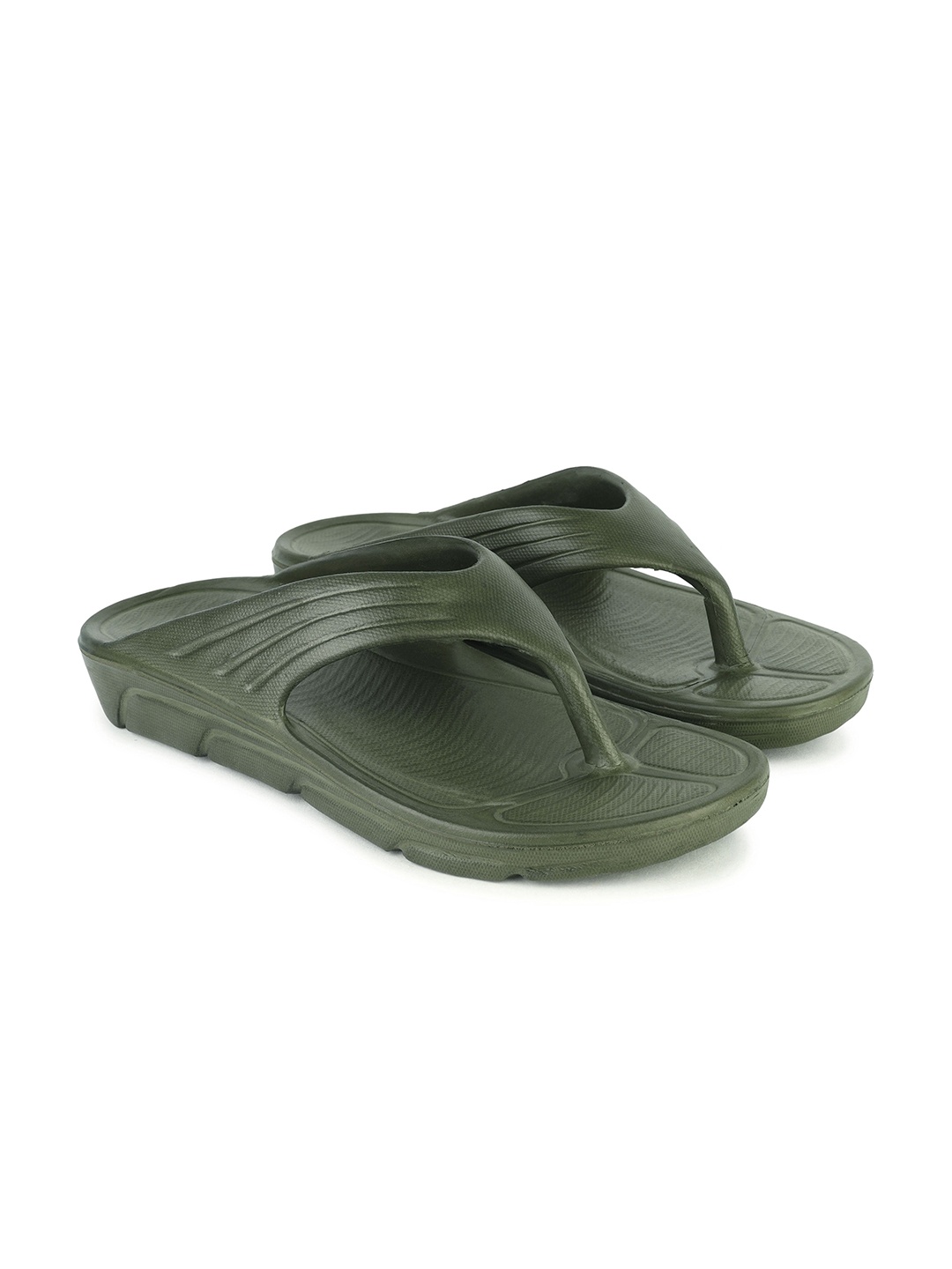 

PENNEN Men Thong Flip-Flops, Green