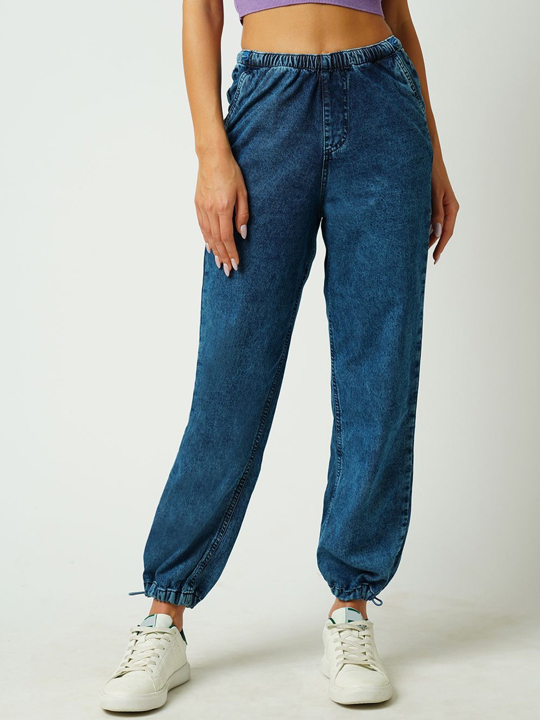 

Kraus Jeans Women High-Rise Light Fade Jeans, Blue