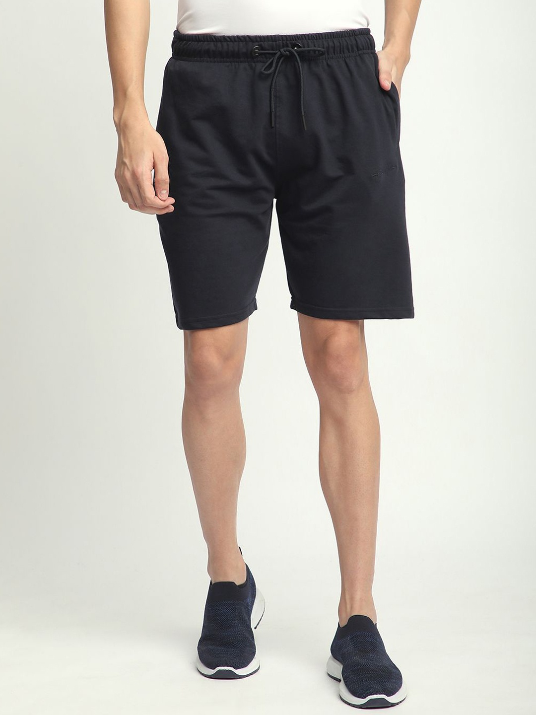 

Stitch Hub Men Shorts, Navy blue