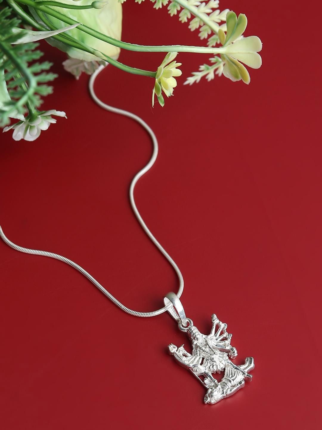 

Metronaut 92.5 Sterling Silver Contemporary Shaped Kali Maa Pendants