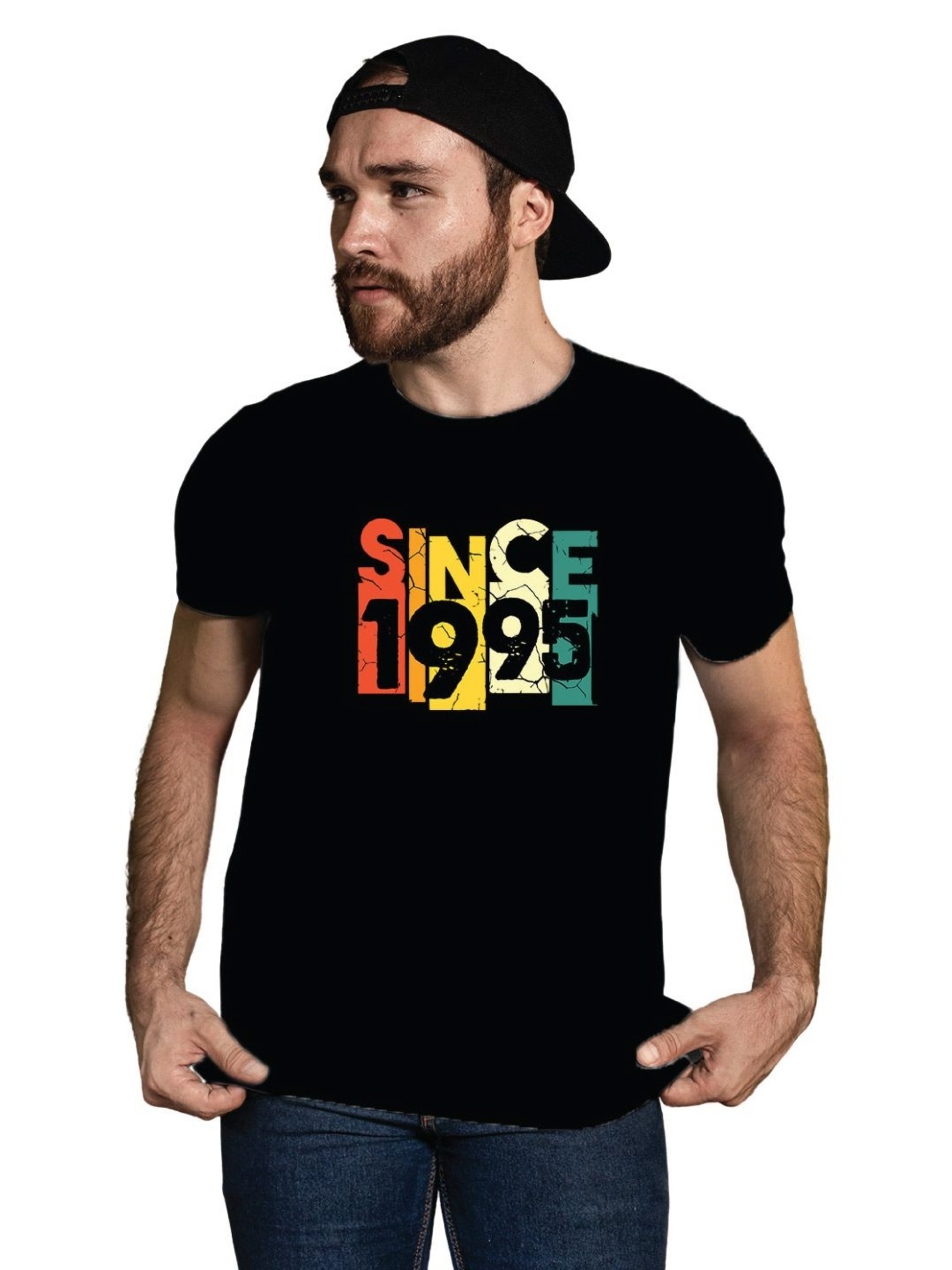 

Tantra Men Typography Printed Pockets T-shirt, Black
