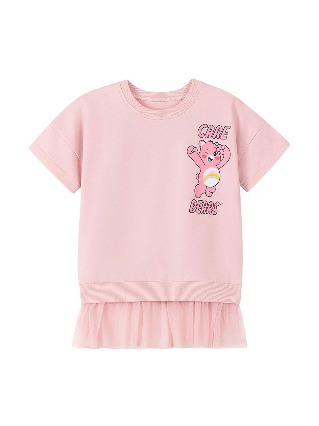 

StyleCast x Revolte Girls Printed T-shirt Mini Dress, Pink