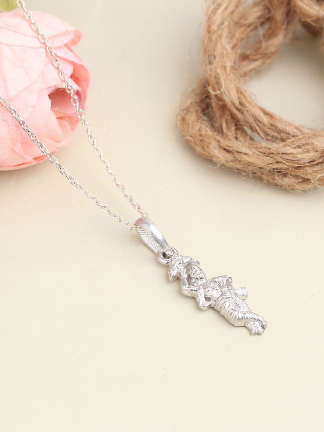 

Metronaut 925 Sterling Silver Lord Krishna Ji Pendants
