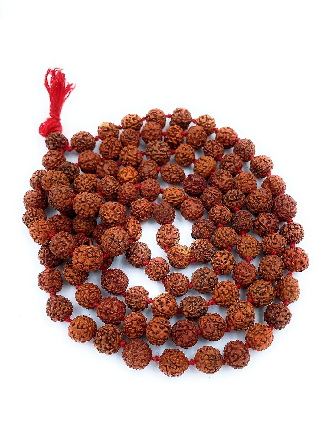 

Vrinban International Brown Rudraksha Beaded Prayer Mala