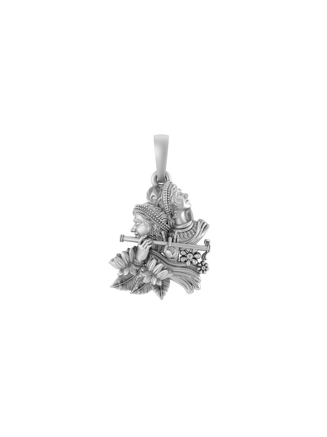 

Metronaut 925 Sterling Silver Lord Radha Krishna Ji Pendants