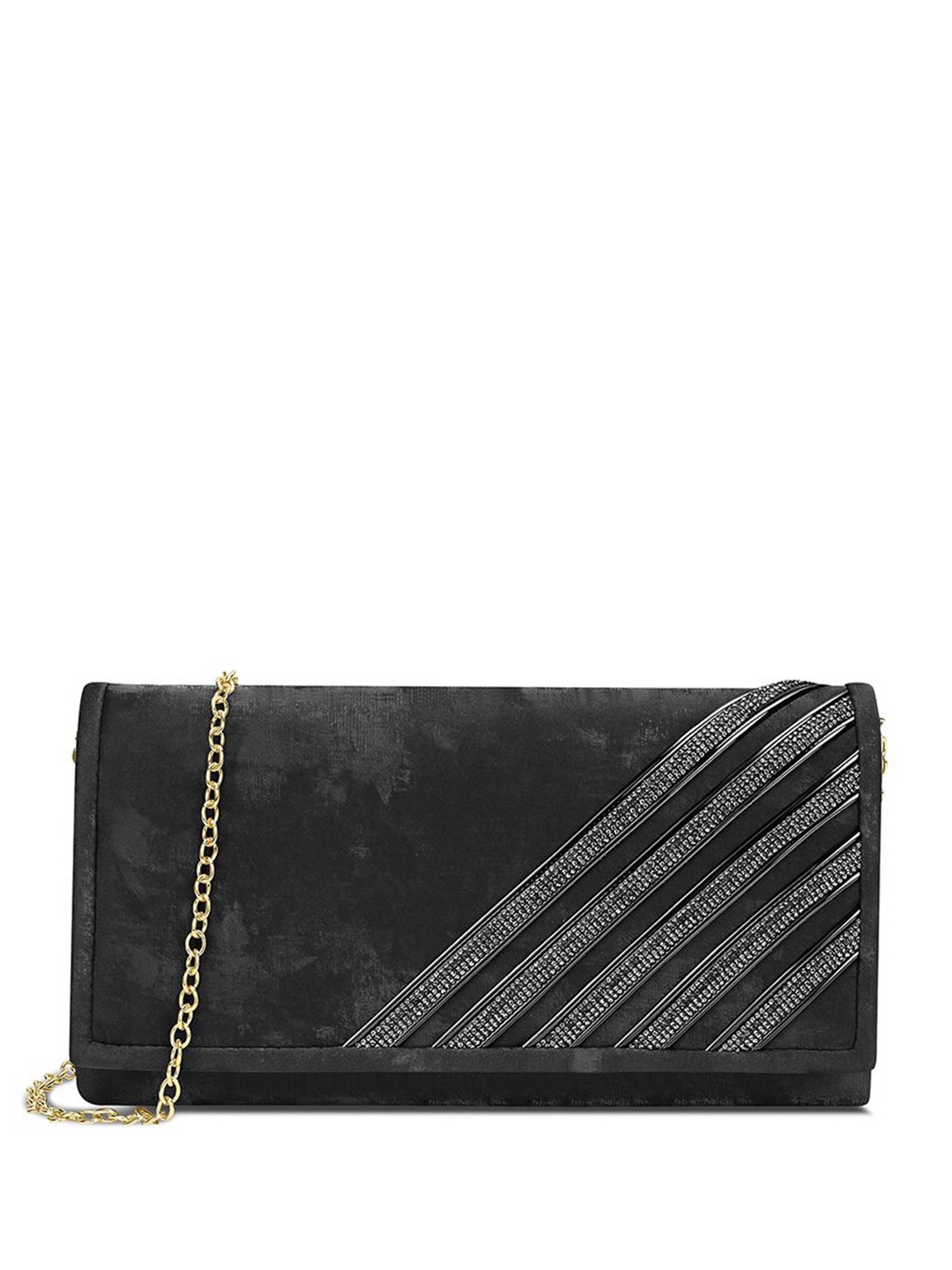 

LAVIE Signature Embellished Envelope Clutch, Black