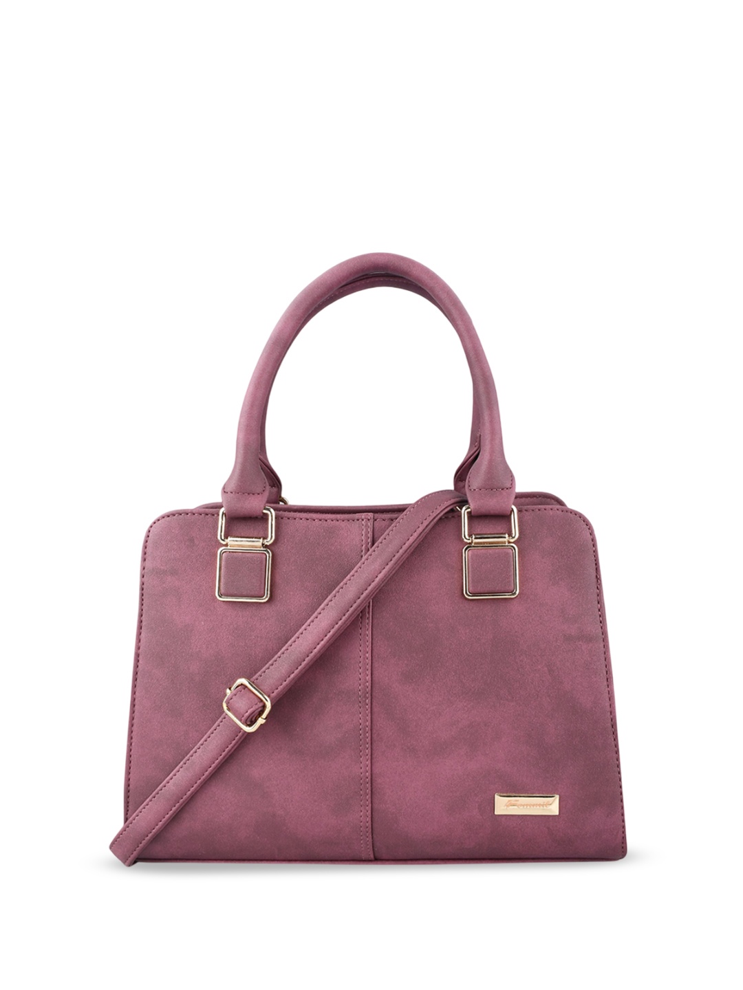 

FOMMIL PU Shoulder Bag, Maroon