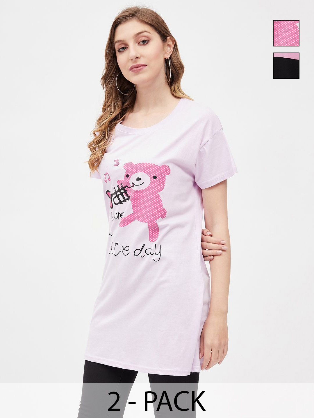 

Dreambe Women 2 Pockets T-shirt, Multi