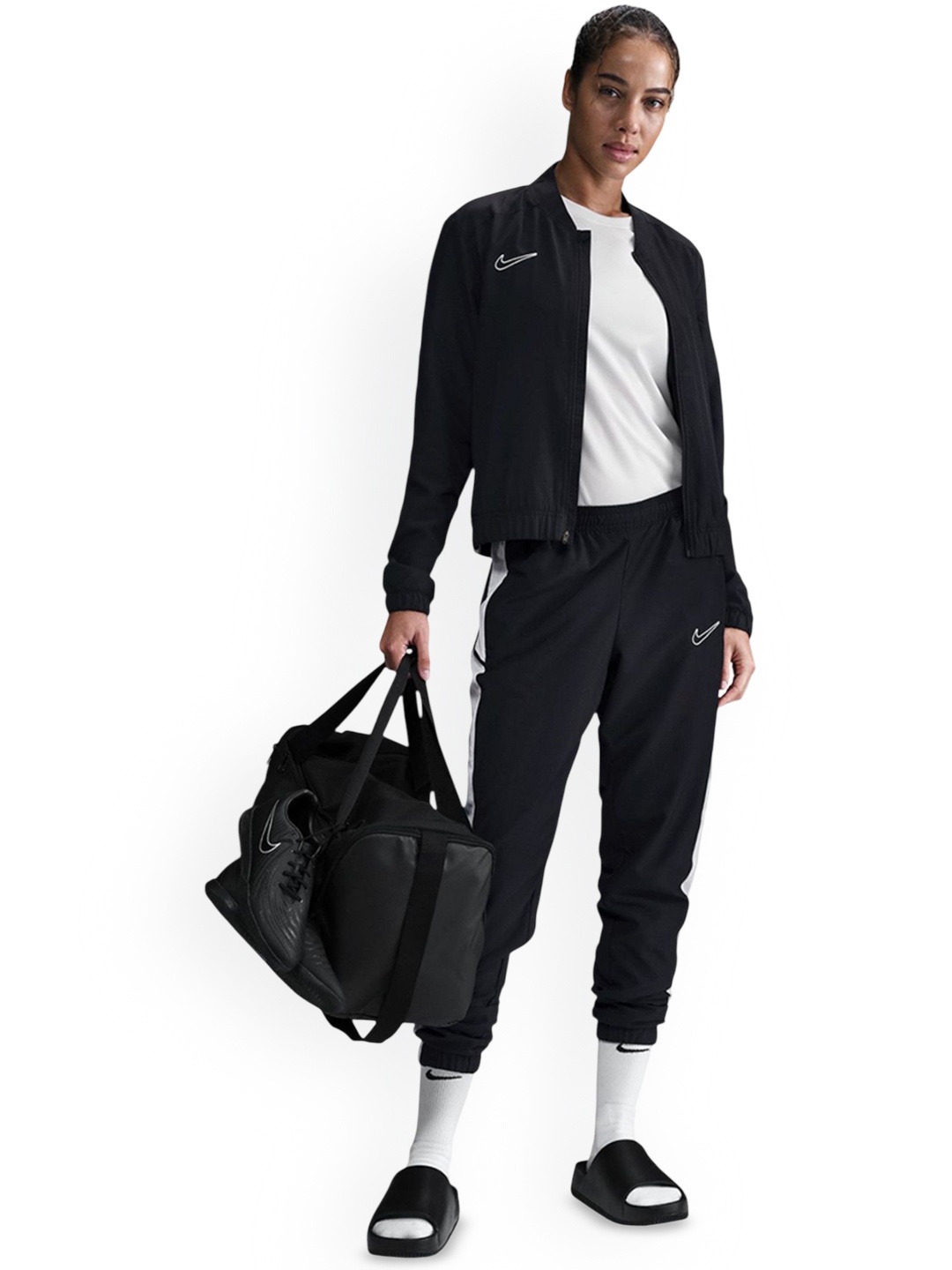 

Nike Academy Women Dri-FIT Woven Football Tracksuit, Black