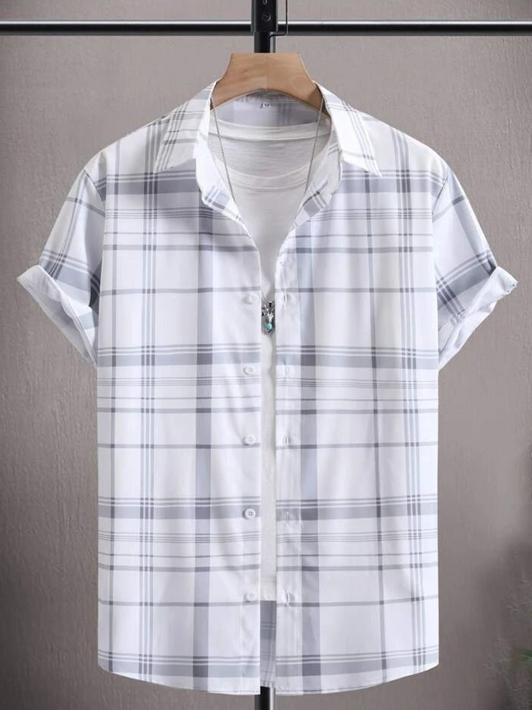 

Metronaut Men Tartan Checks Opaque Checked Casual Shirt, Multi