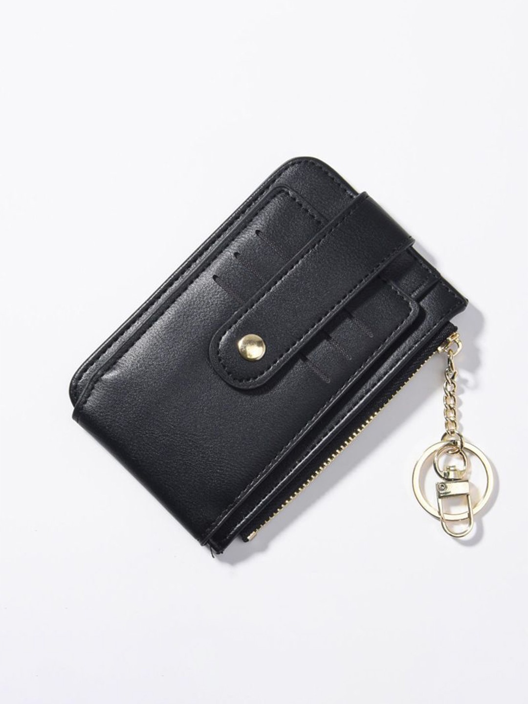 

DressBerry Women PU Card Holder, Black