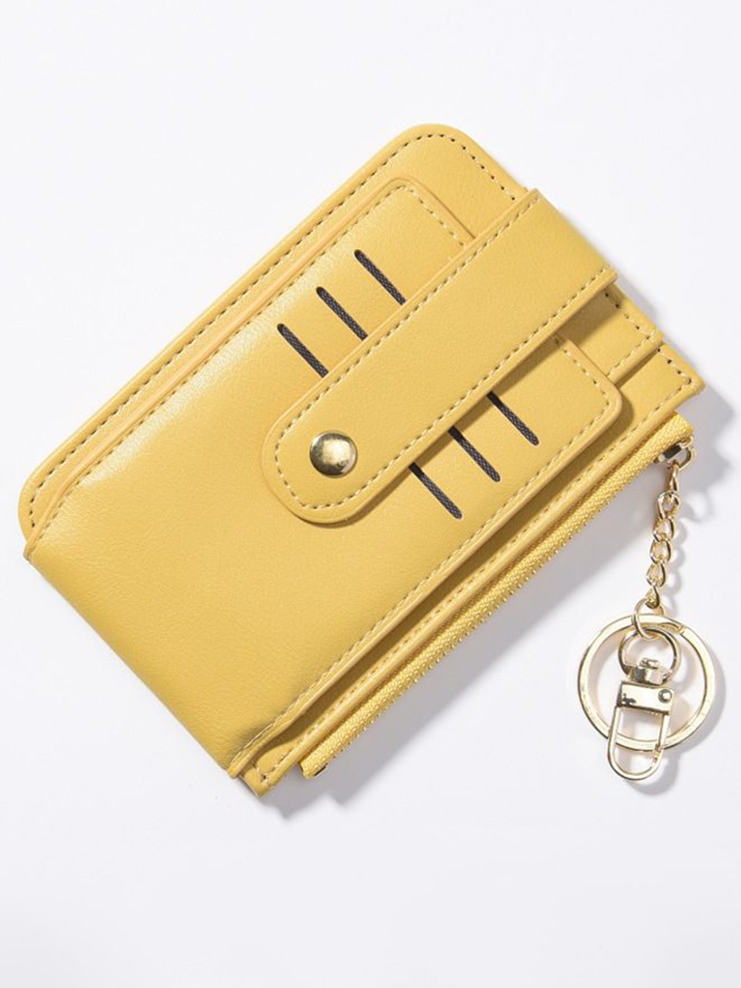 

DressBerry Women PU Card Holder, Yellow