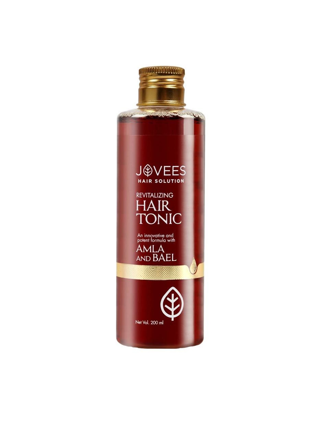 

Jovees Revitalising Amla & Bael Hair Tonic For Thinning And Hair Fall- 200 ml, Maroon