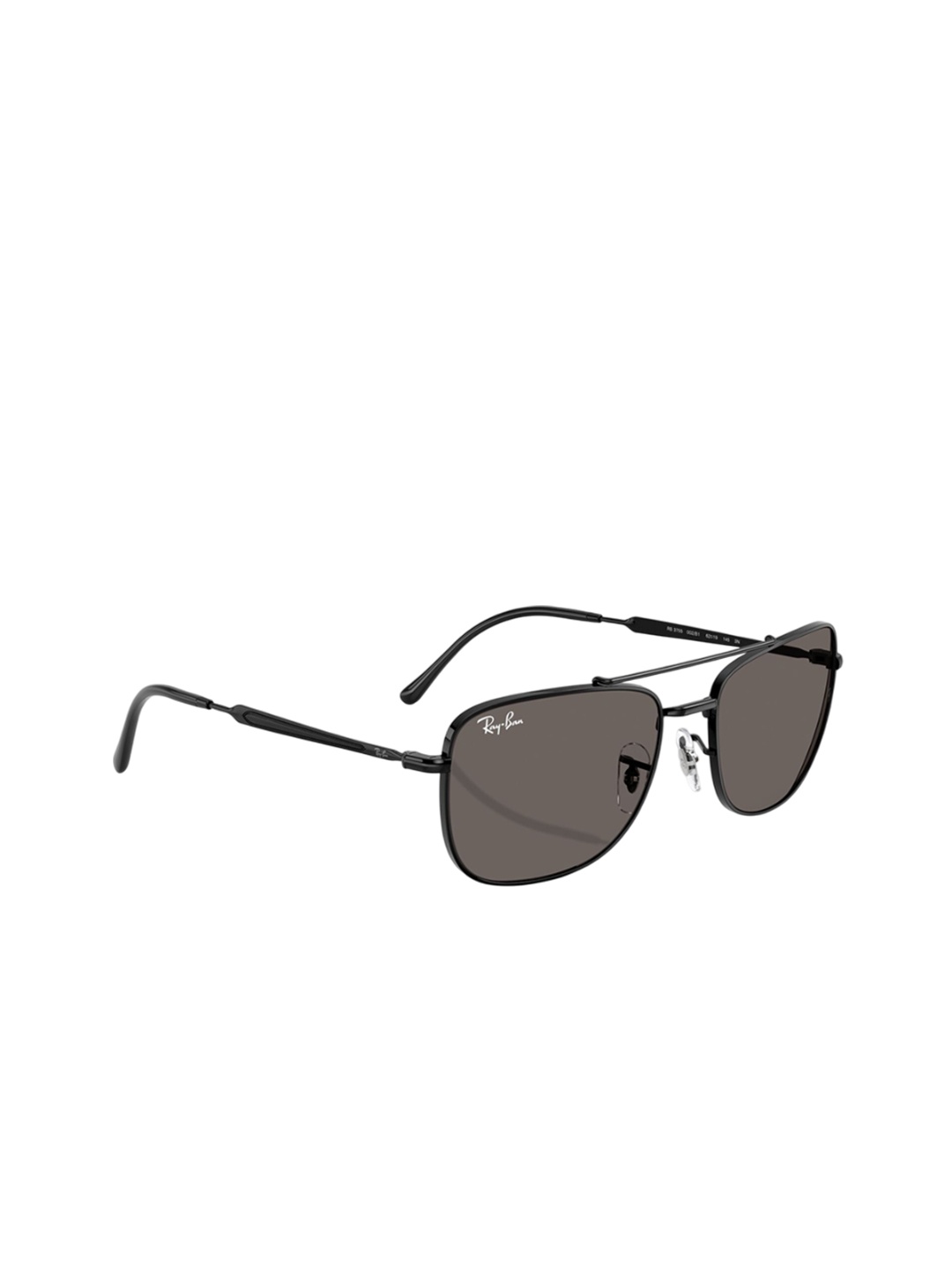 

Ray-Ban Unisex Rectangle Sunglasses with UV Protected Lens8056262415863, Grey
