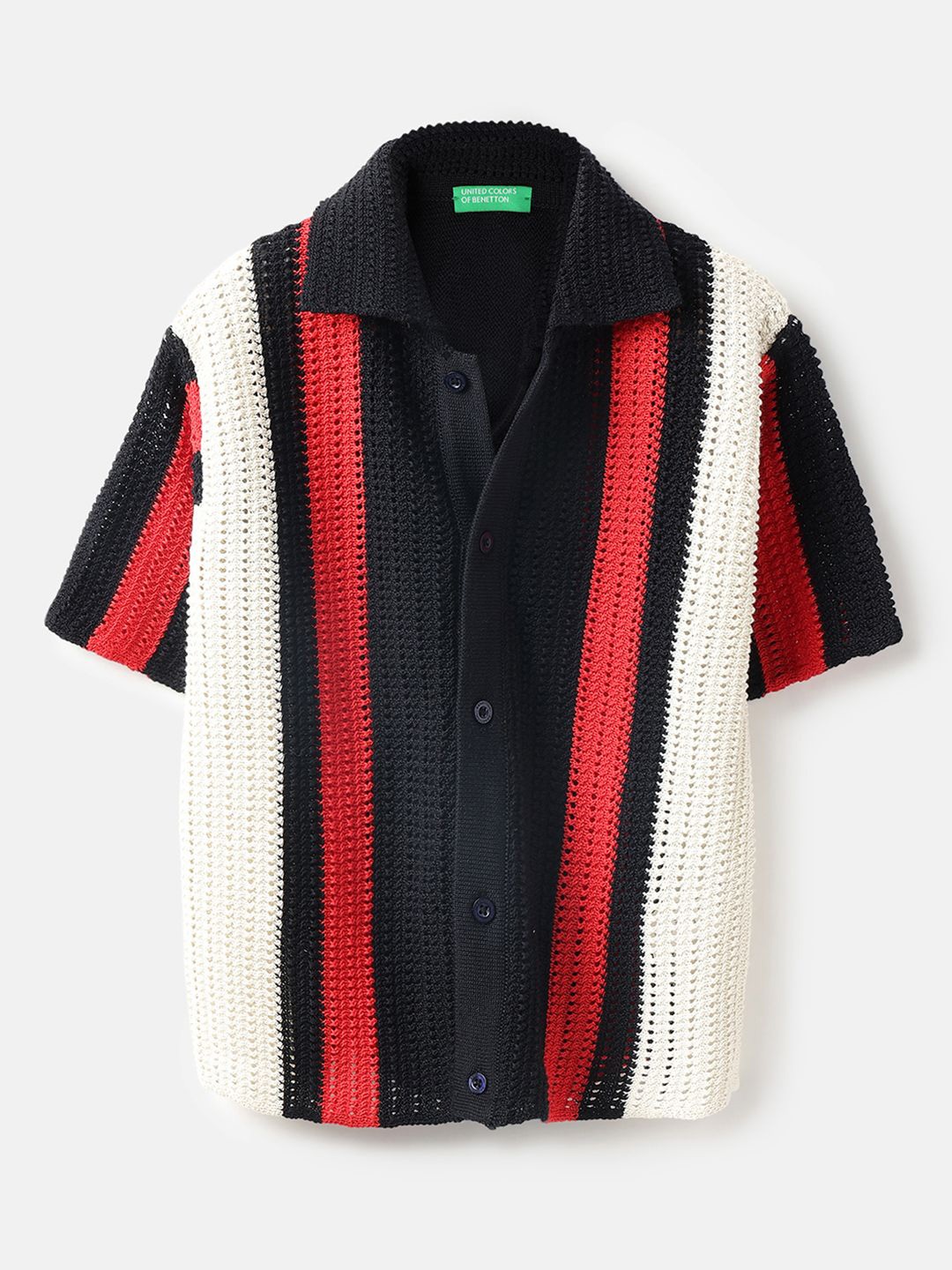 

United Colors of Benetton Boys Opaque Casual Shirt, Multi