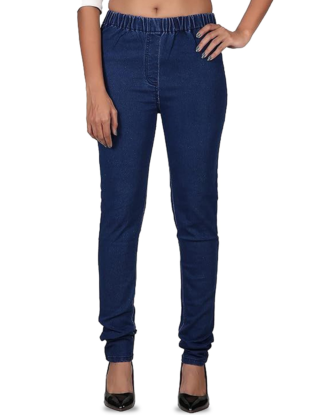 

FITWINGS Women Slim Fit Jeggings, Blue