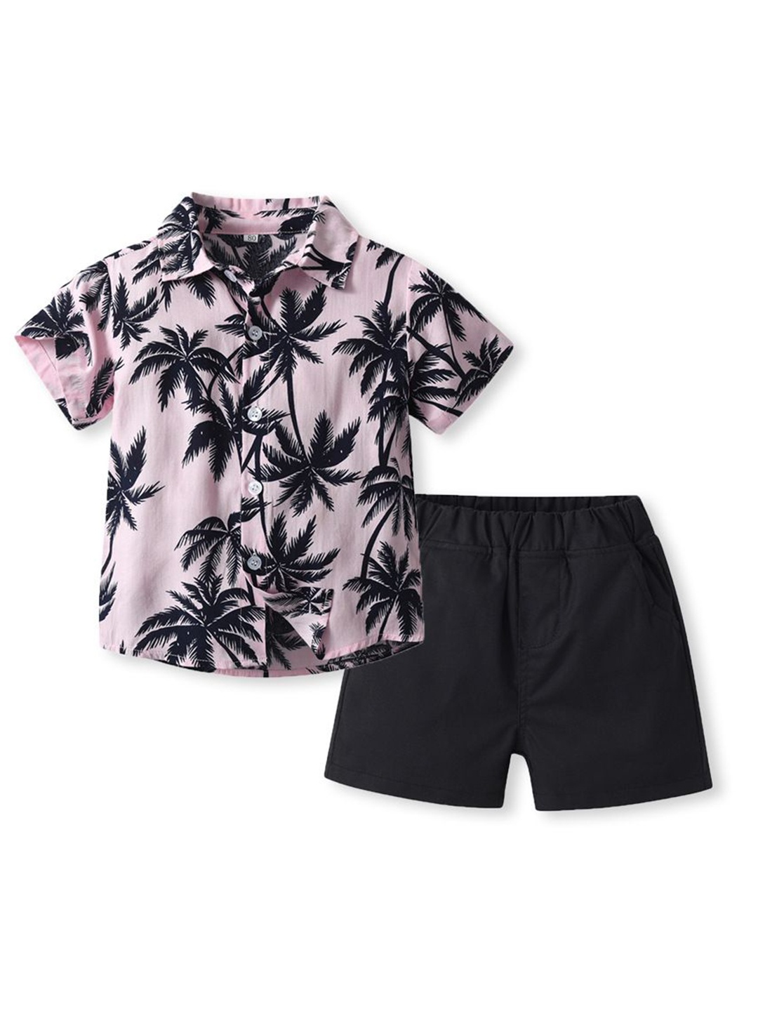 

StyleCast x Revolte Boys Printed Shirt With Shorts, Pink