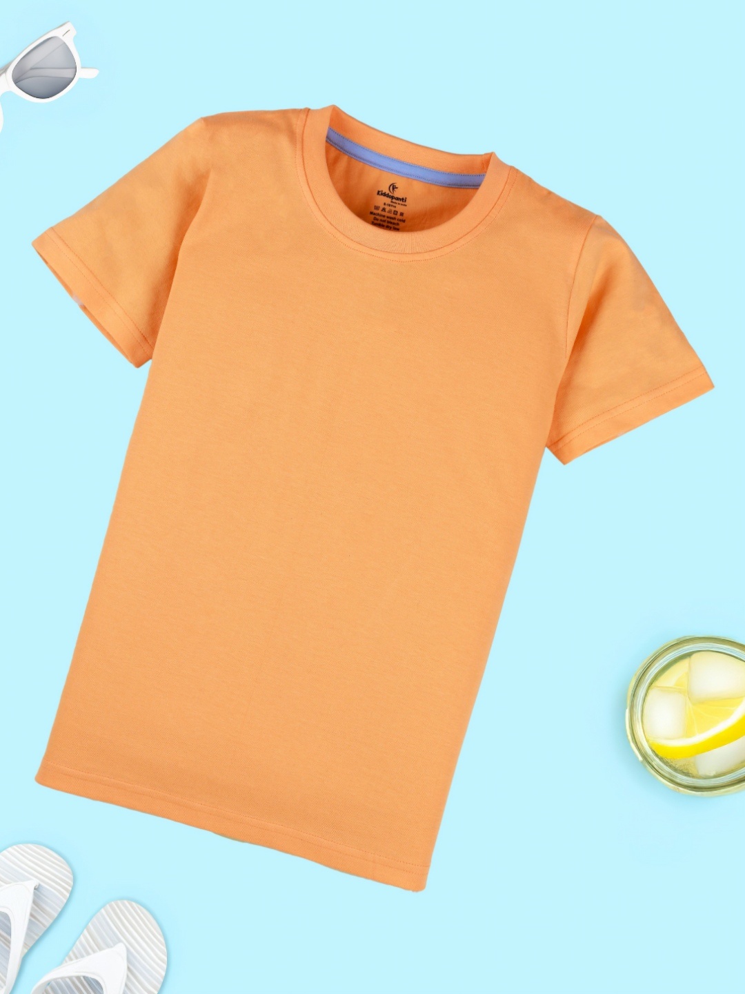 

KiddoPanti Boys T-shirt, Orange