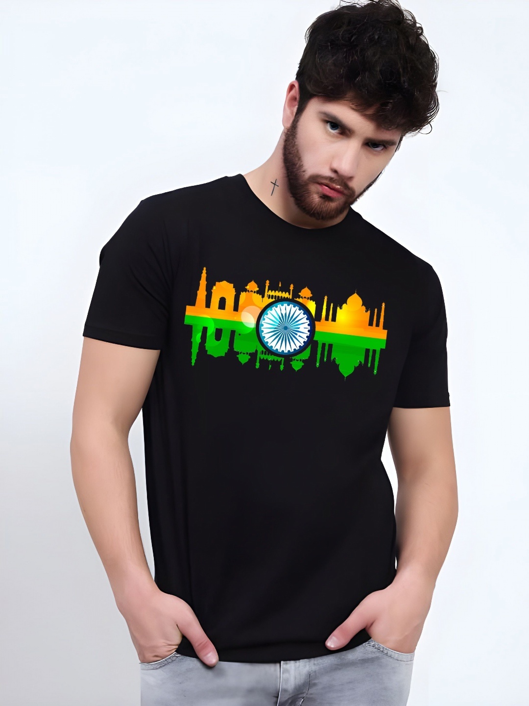 

KAIDO Men T-shirt, Black