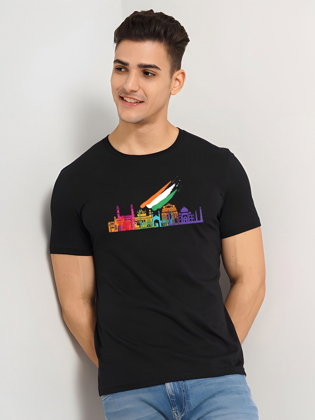 

KAIDO Men T-shirt, Black