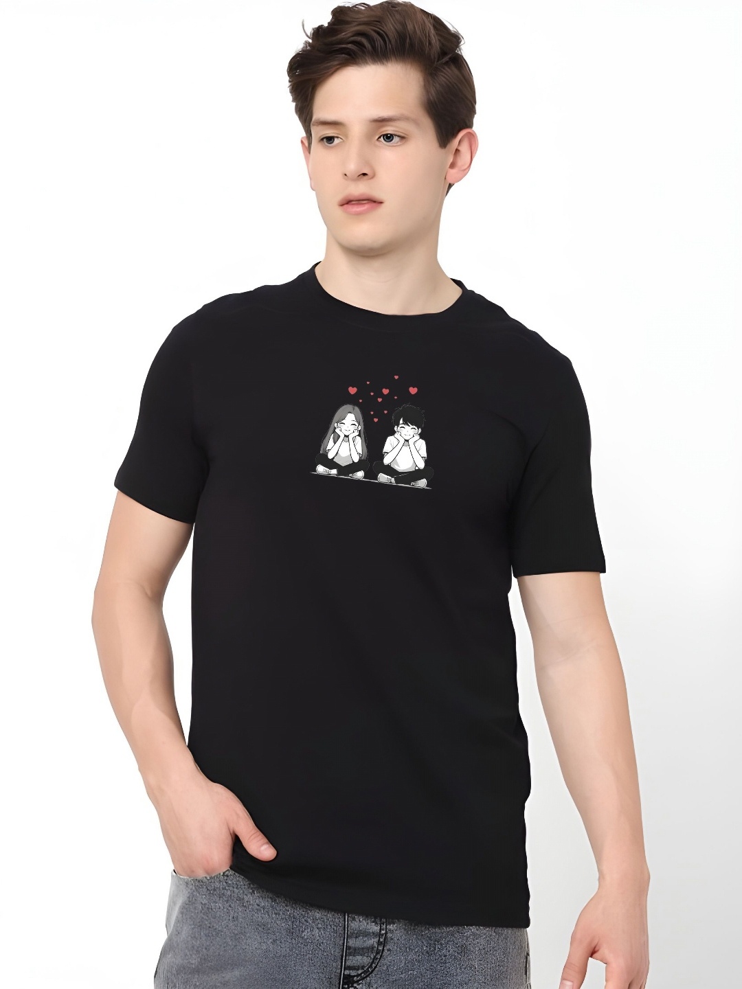 

KAIDO Men T-shirt, Black