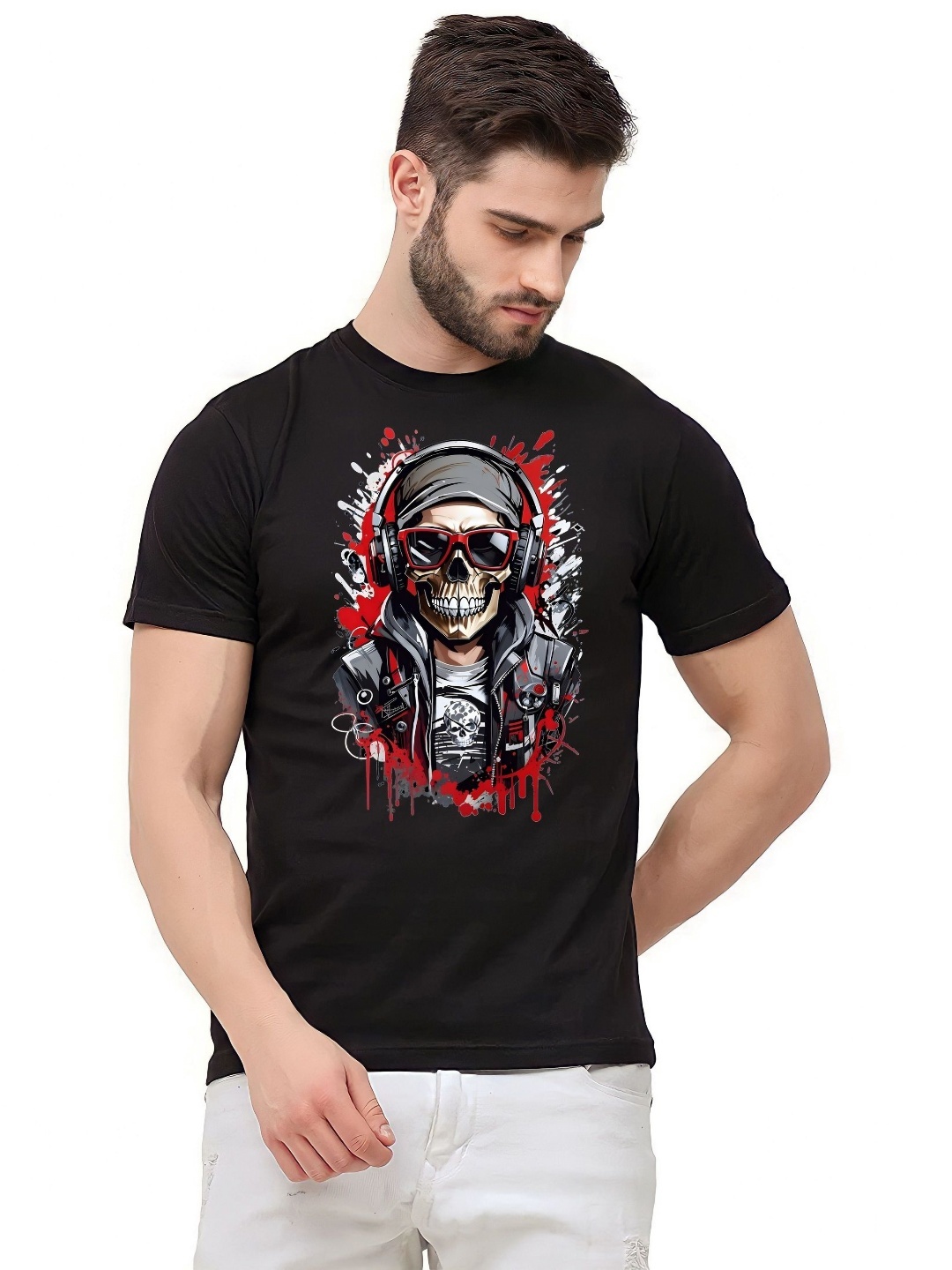 

KAIDO Men T-shirt, Black
