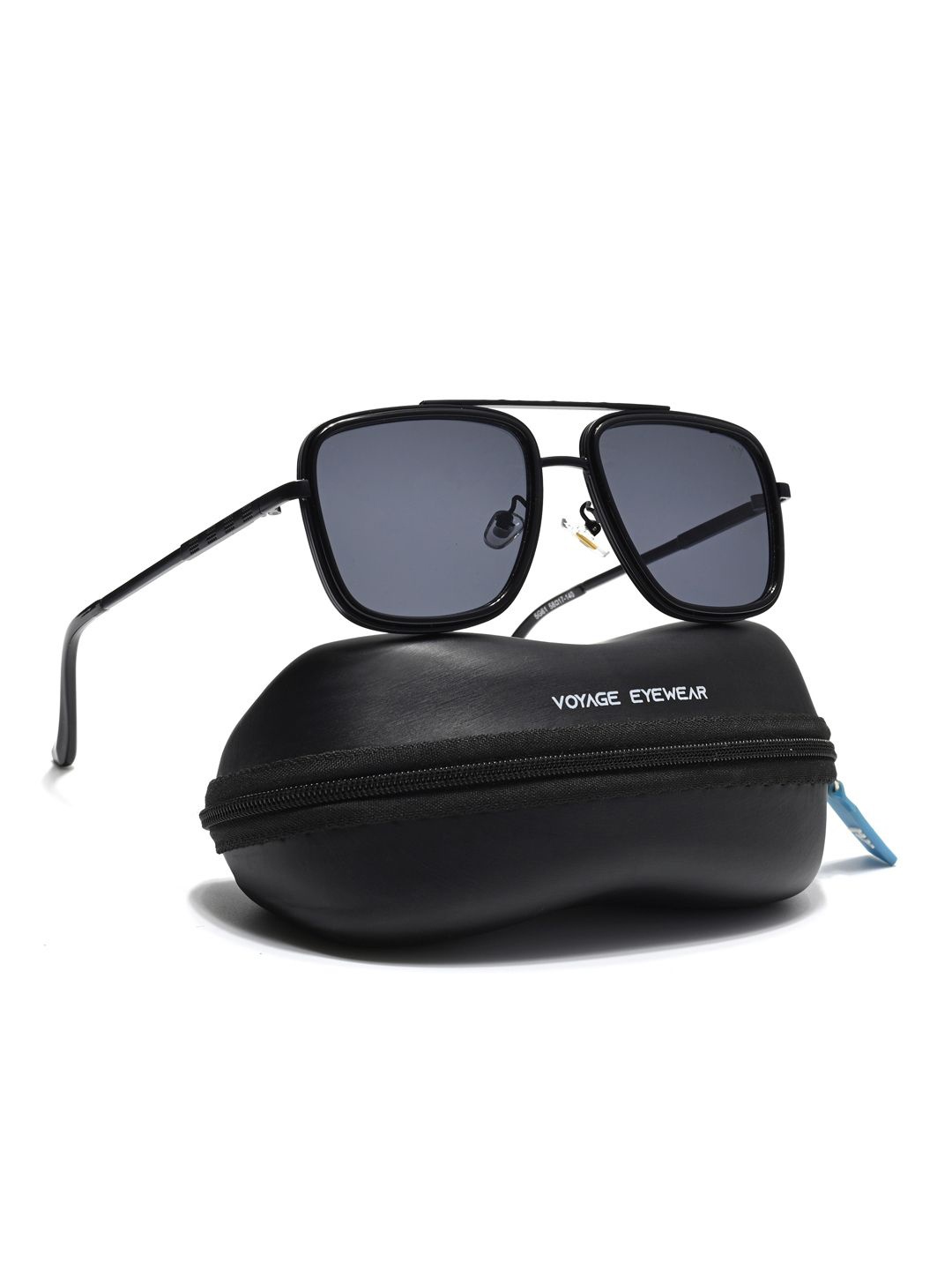 

Voyage Aviator UV Protected Sunglasses for Men & Women 5G61MG6734, Black