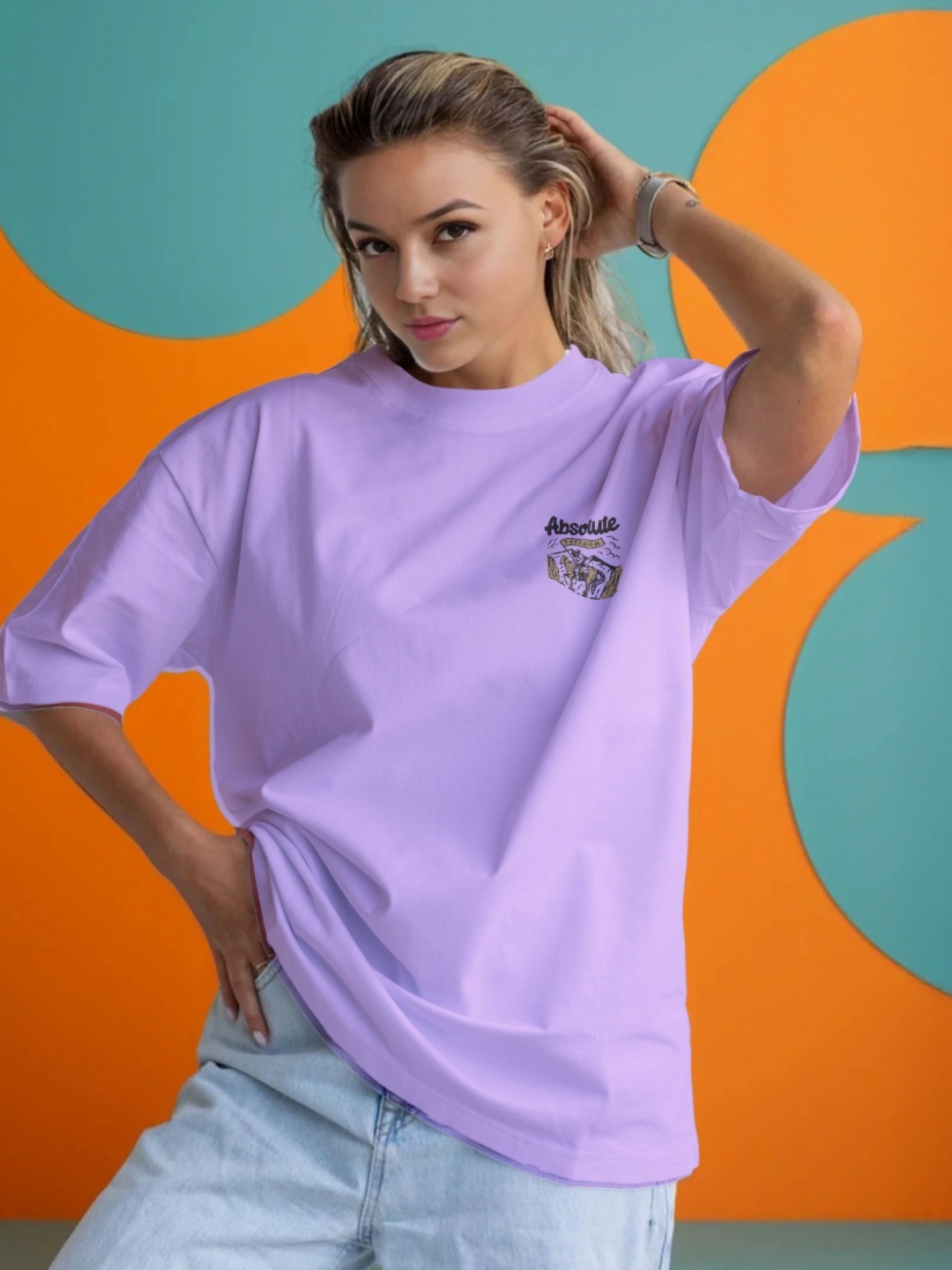 

Moda Rapido Women T-shirt, Lavender