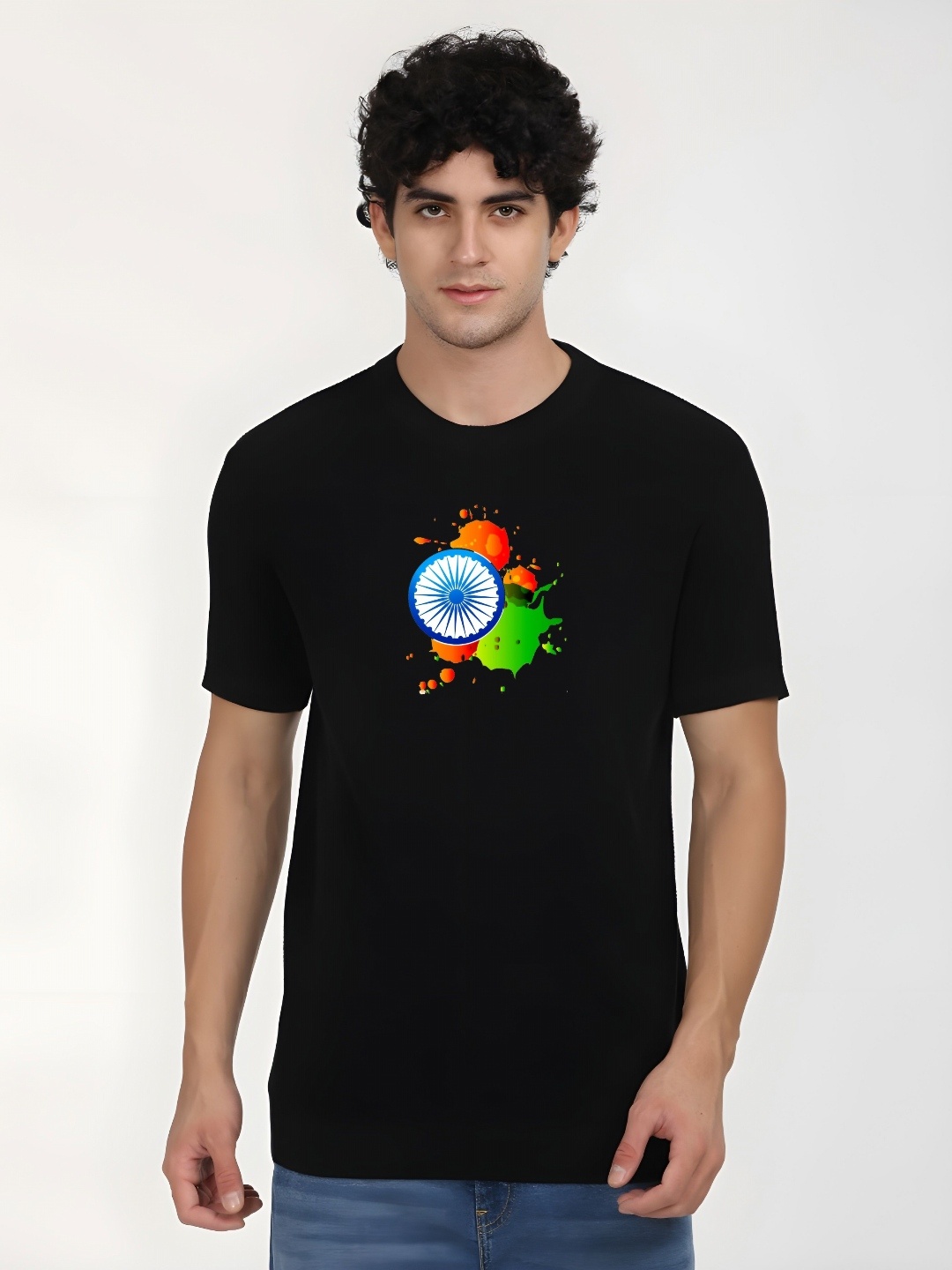 

KAIDO Men T-shirt, Black