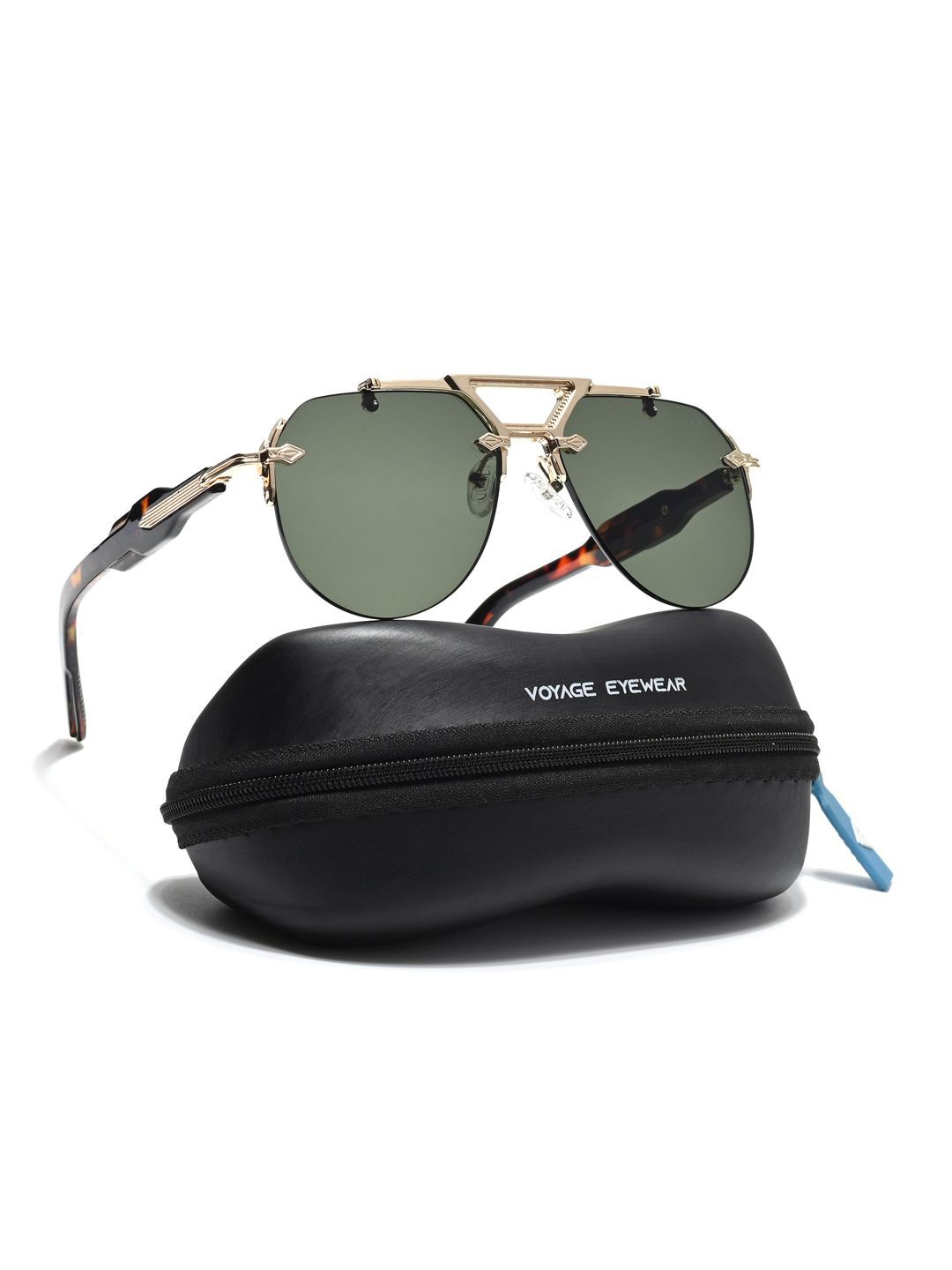 

Voyage Aviator UV Protected Sunglasses for Men & Women 98246MG5890, Green