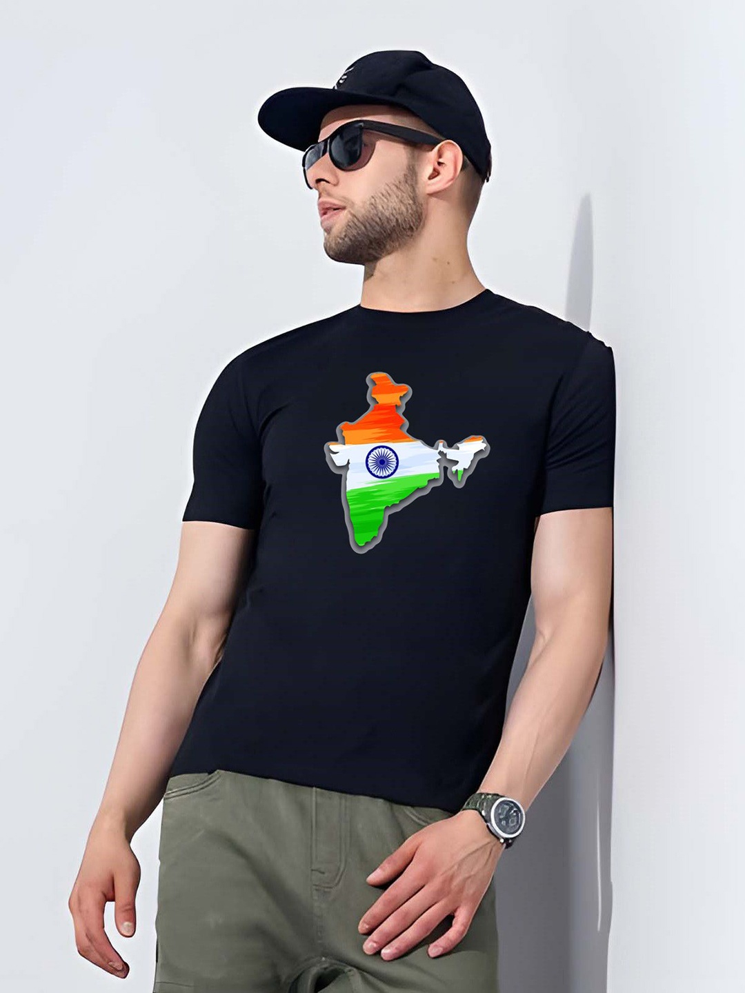 

KAIDO Men T-shirt, Black