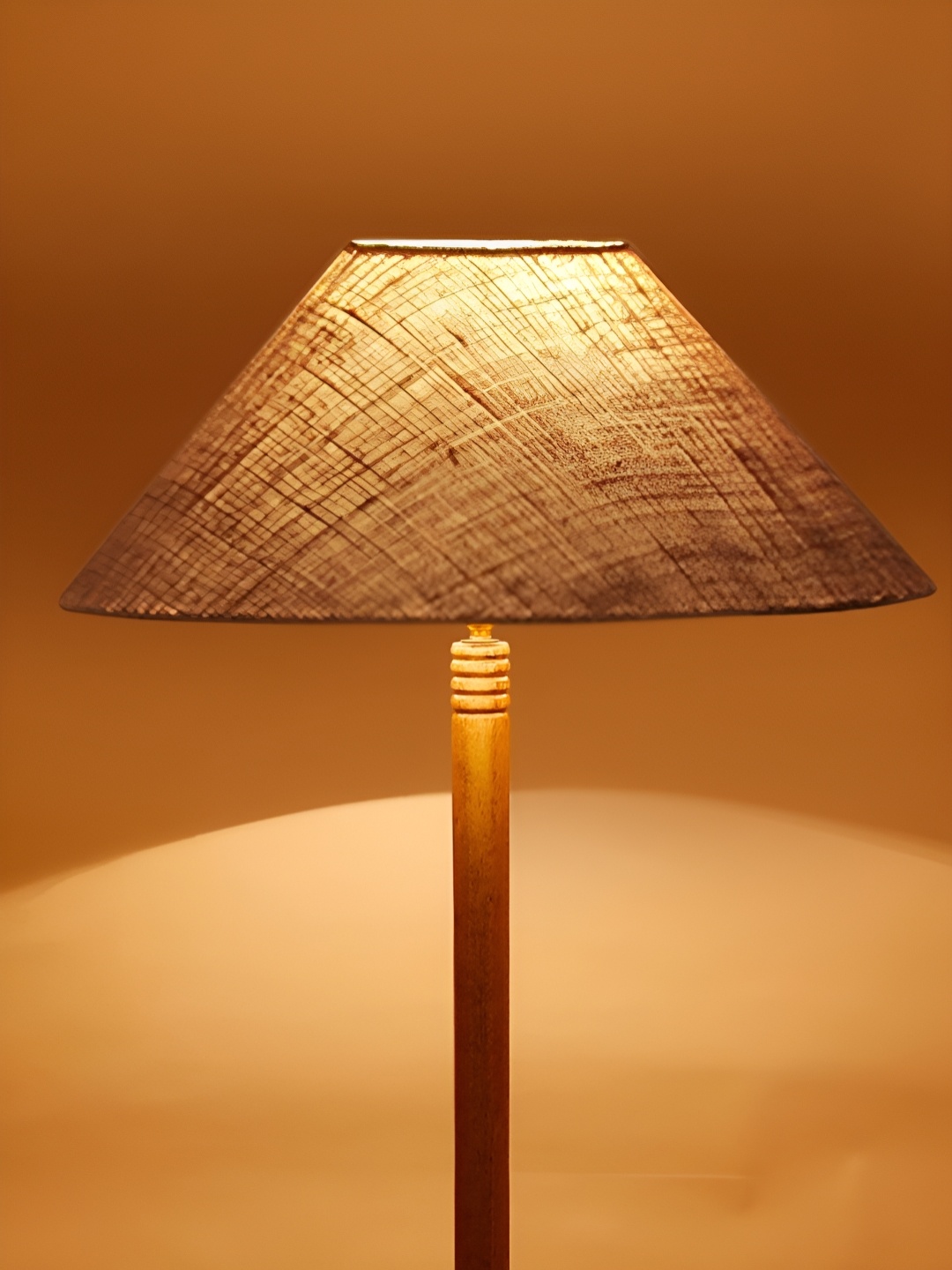 

Devansh Brown & Beige Jute Wooden Floor Lamp