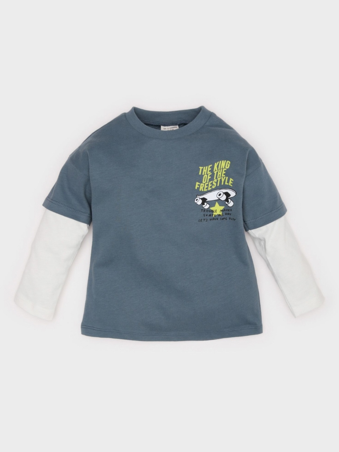 

DeFacto Boys Printed Applique T-shirt, Na