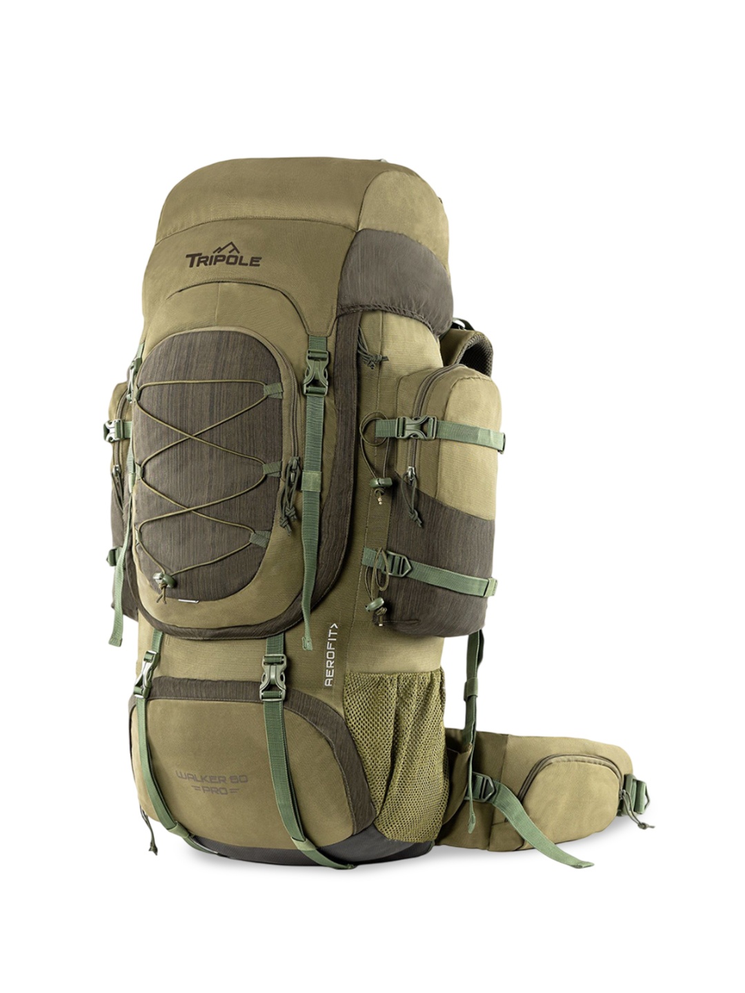 

Tripole Walker Pro Metal Rucksack With Rain Cover, Olive