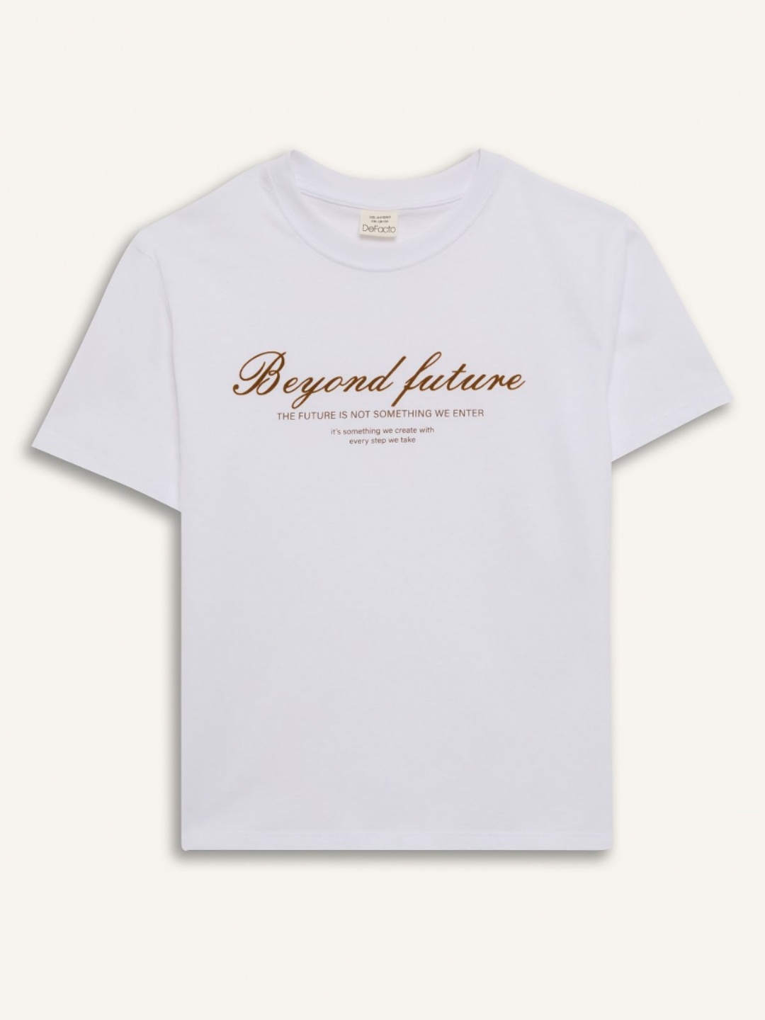 

DeFacto Boys Typography Printed T-shirt, Na