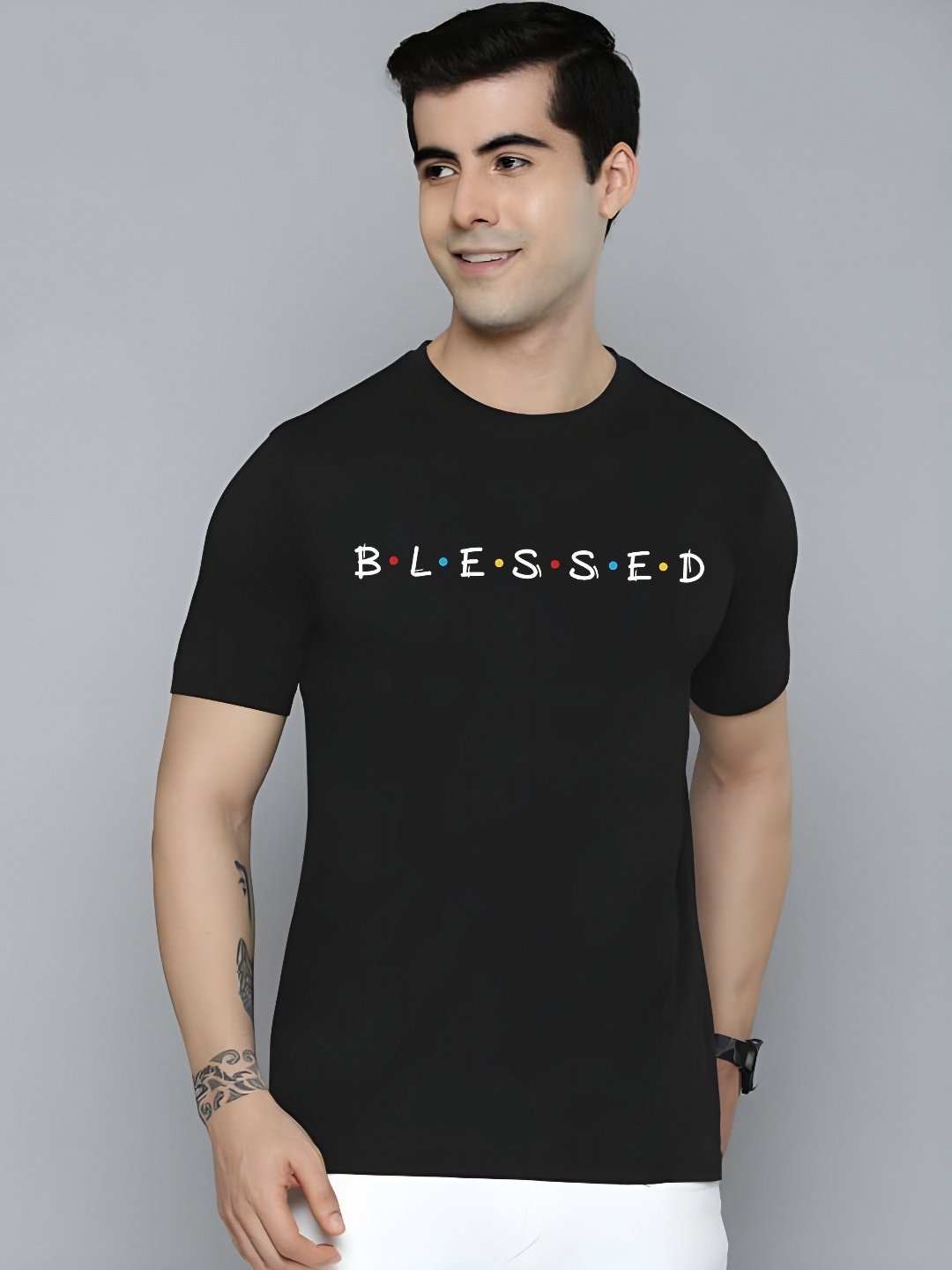 

KAIDO Men T-shirt, Black