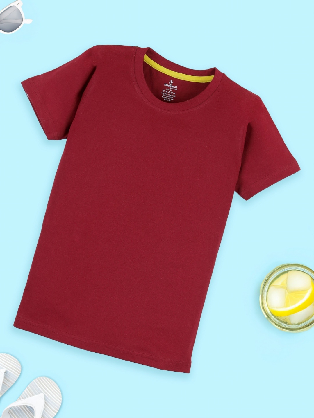 

KiddoPanti Boys T-shirt, Maroon