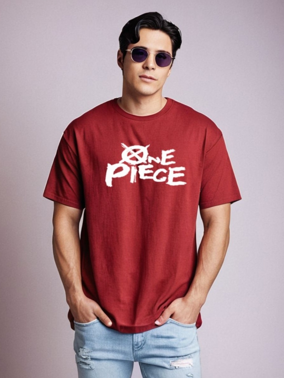 

Be Crazy Men Printed T-shirt, Red