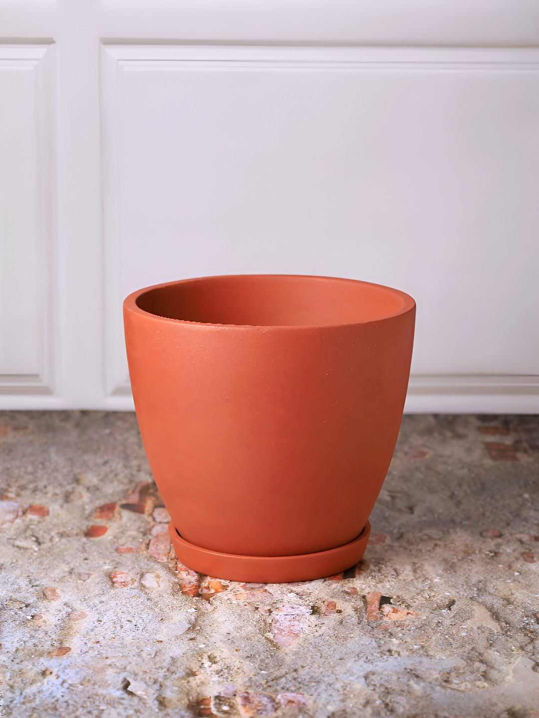 

The handicraftian 4Pc Brown Large Hexane Planters