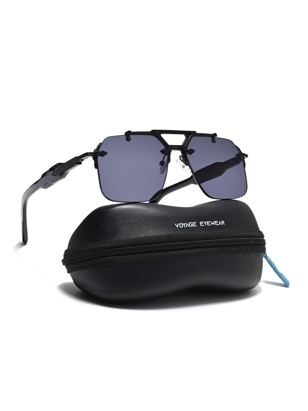 

Voyage Aviator UV Protected Sunglasses for Men & Women 98212MG5876, Black