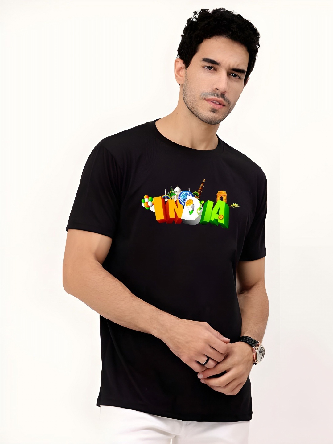 

KAIDO Men T-shirt, Black