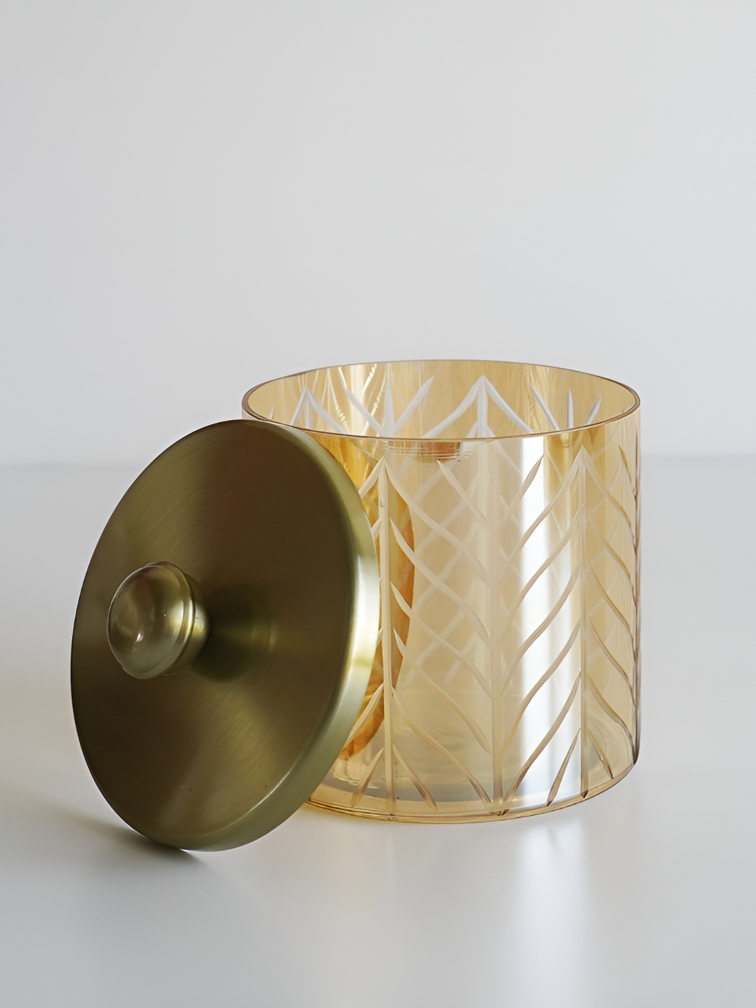 

WOODEN STREET Gold-Toned Glass Fashion
