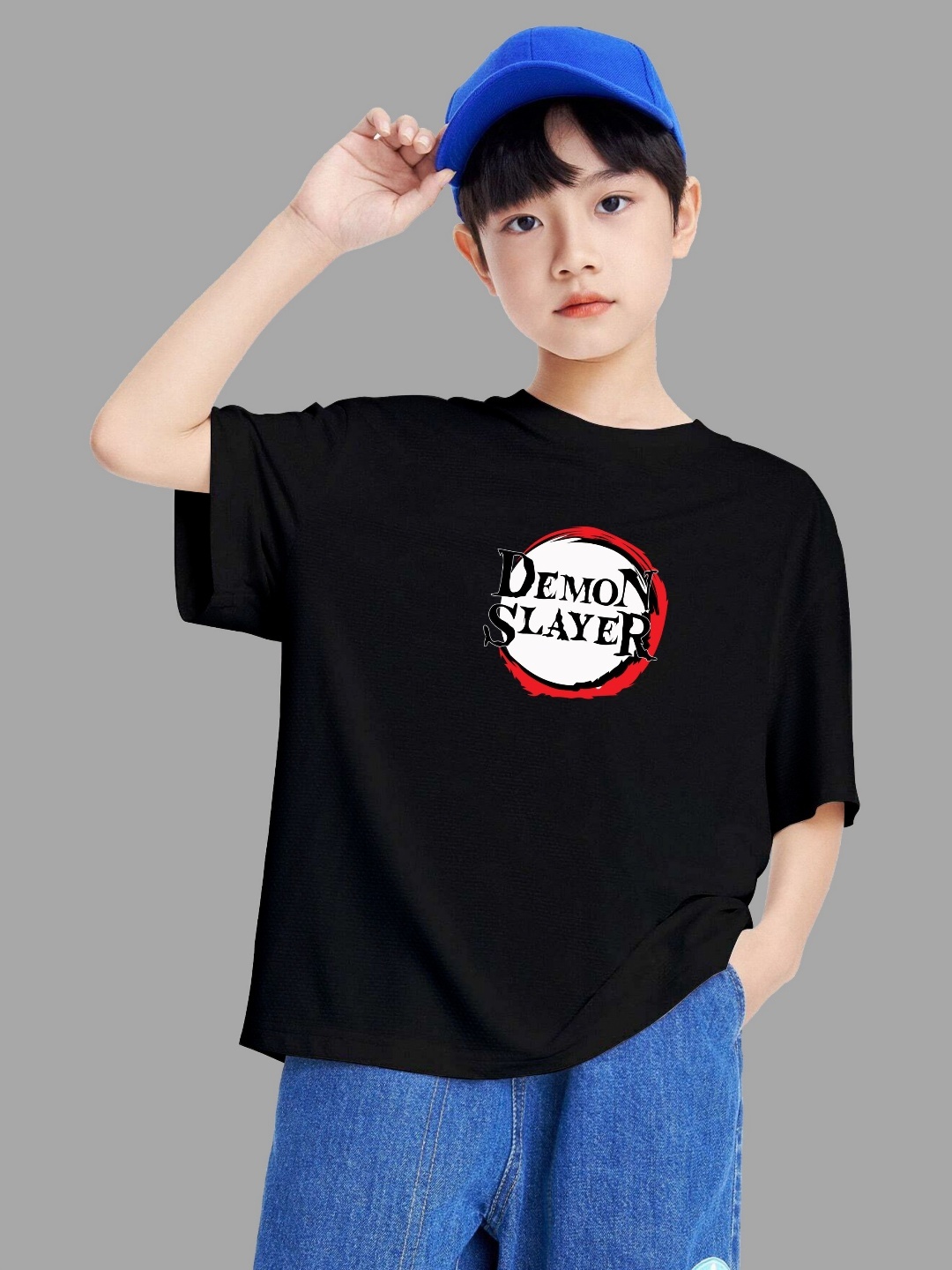 

MODARUE Boys Printed T-shirt, Black