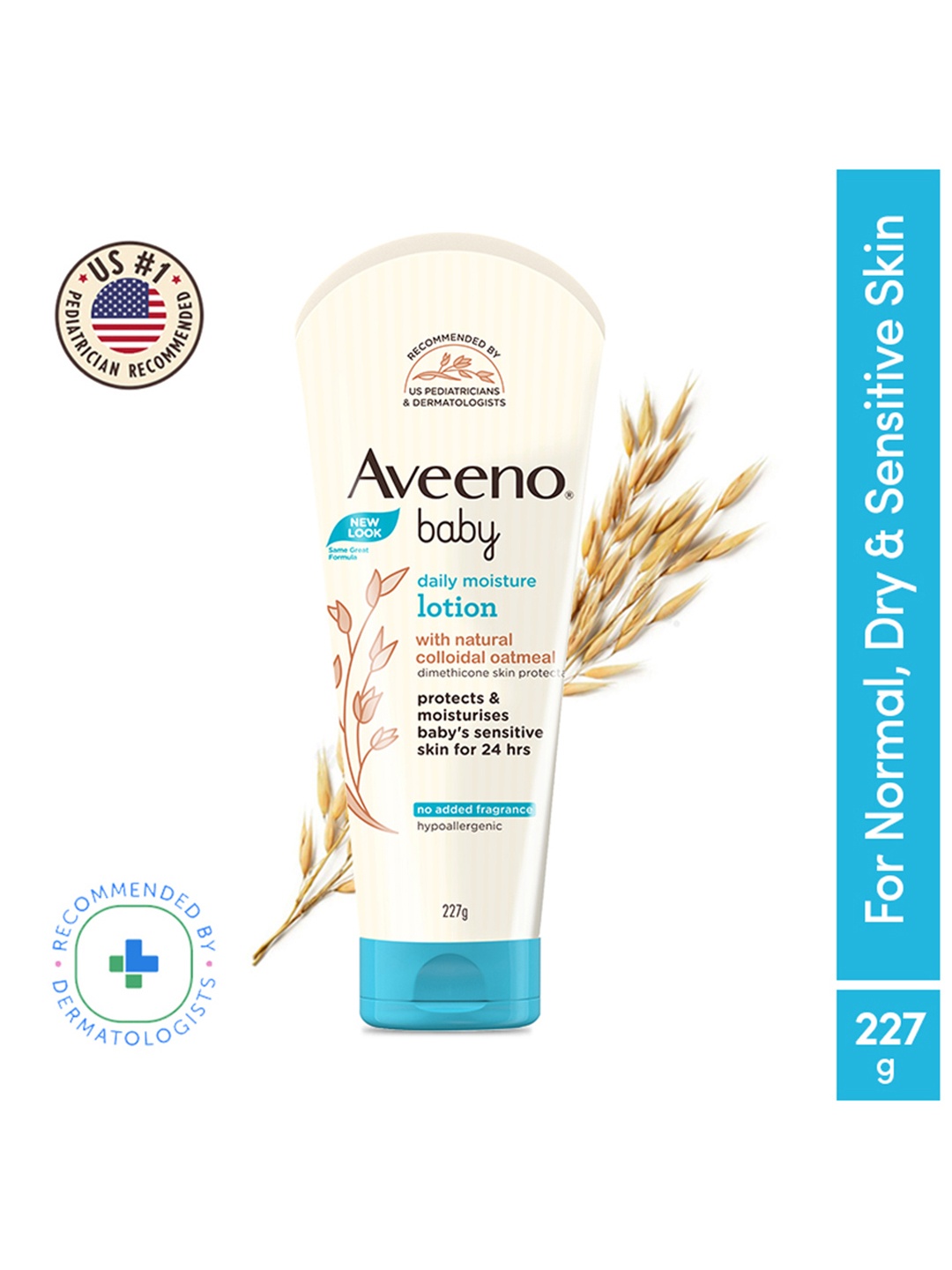 

Aveeno Baby Natural Oatmeal Daily Moisturizing Lotion - 227 gm, Off white