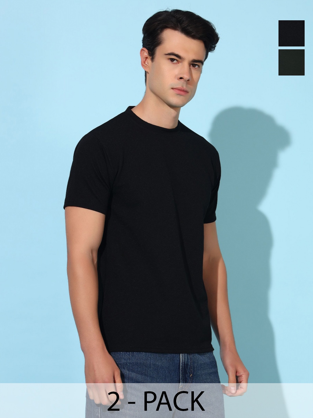 

Christy World Men 2 Pockets T-shirt, Multi