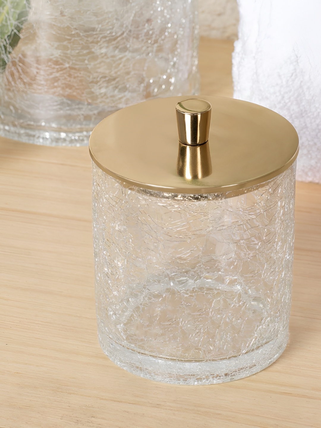 

IAAH Gold-Toned Glass Core