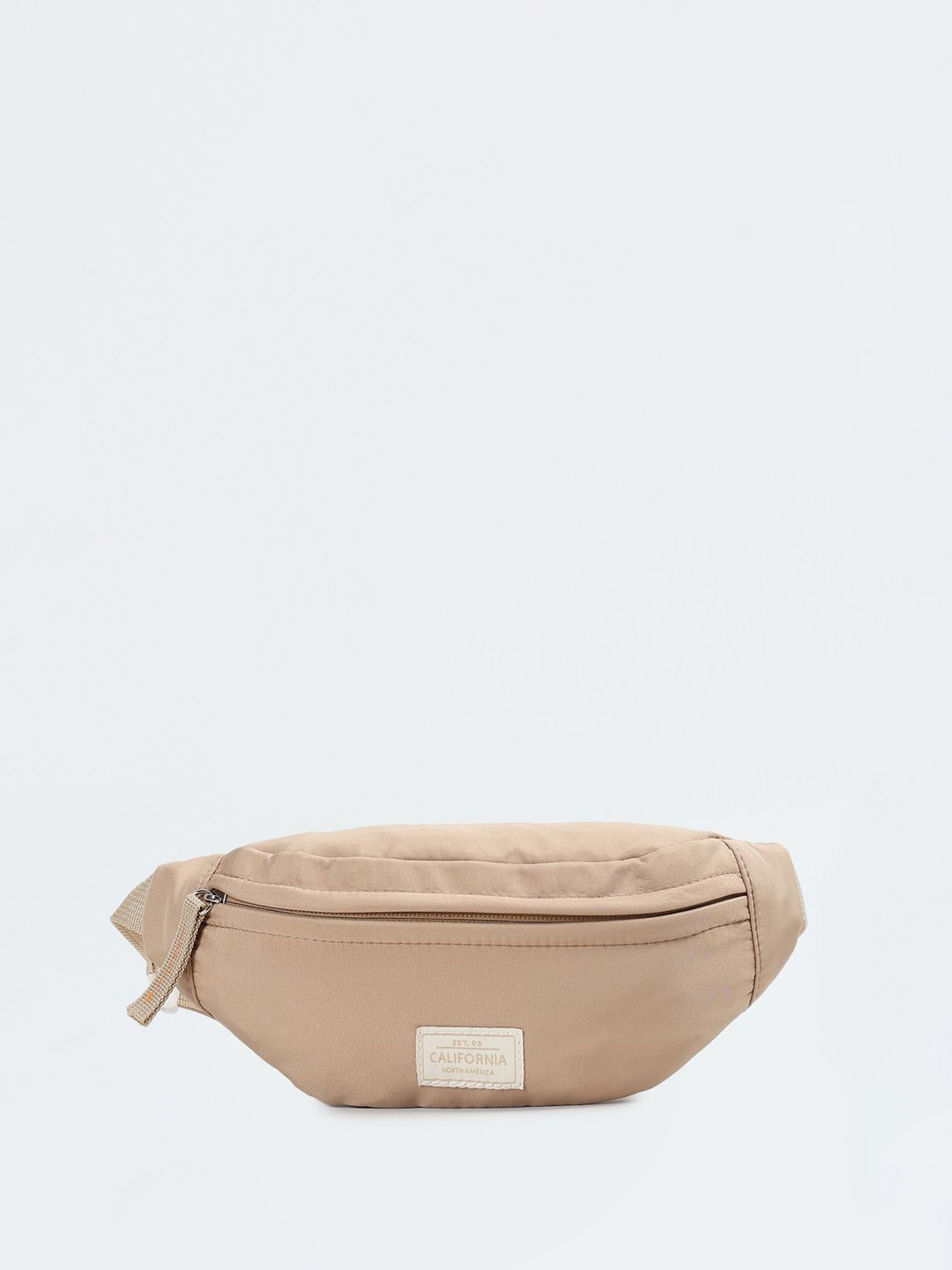 

max Kids Solid Waist Pouch, Beige