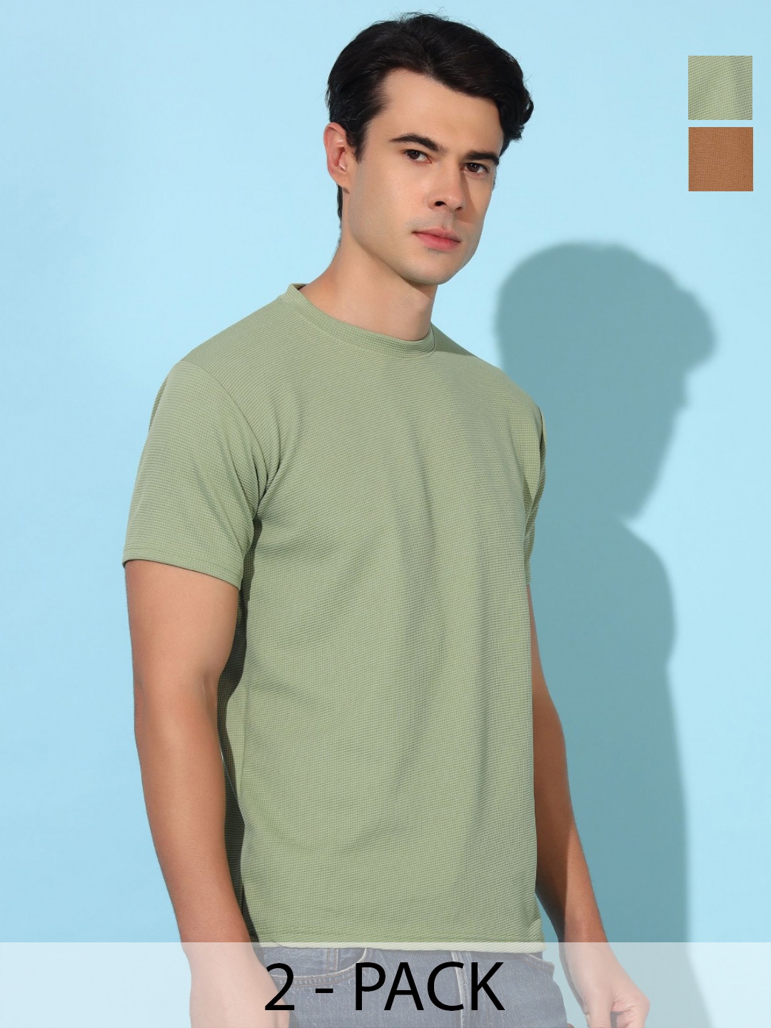 

Christy World Men 2 Pockets T-shirt, Multi