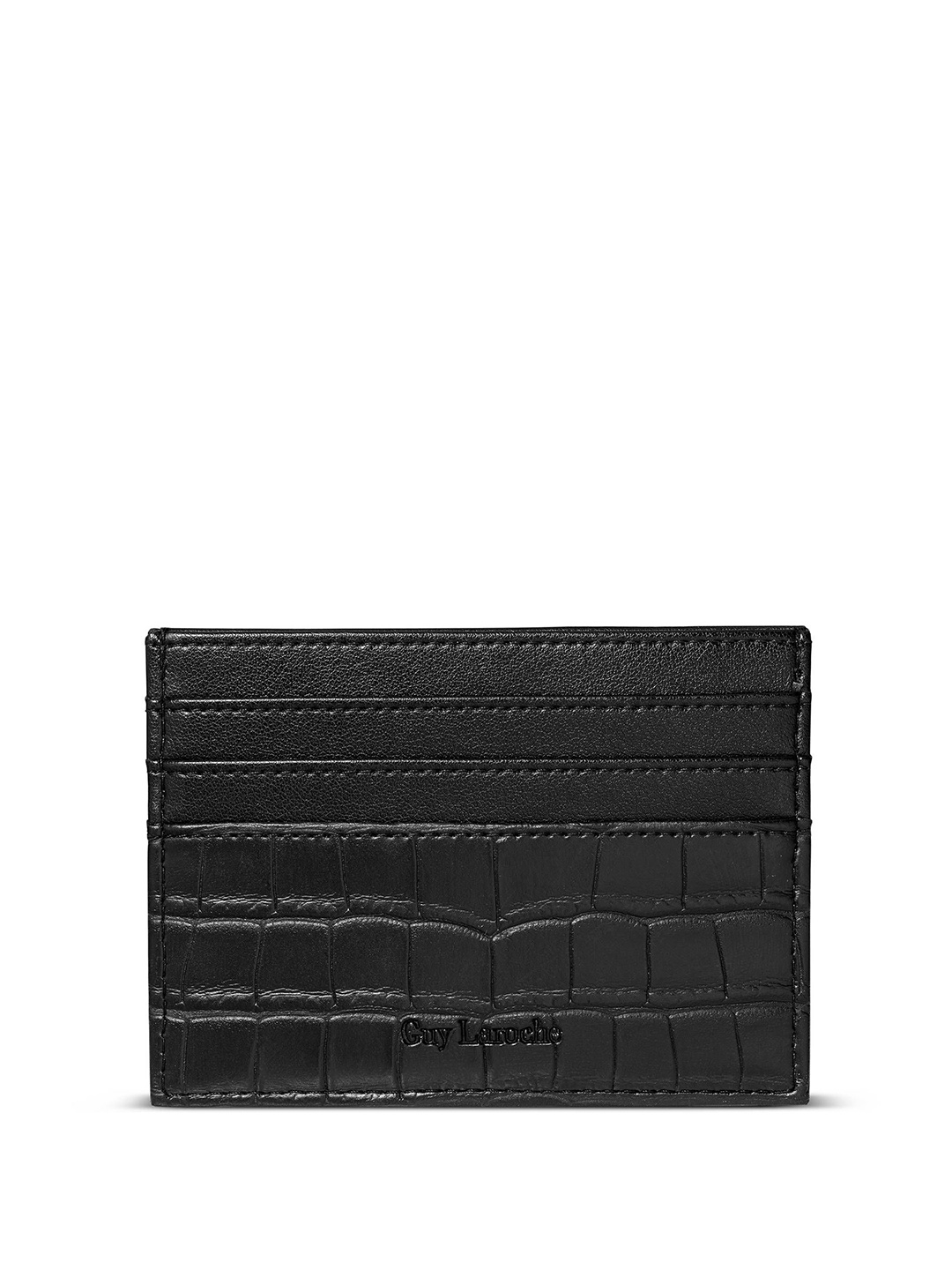 

Guy Laroche Men Leather Fashion, Black